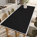 Extra Large Silicone Mats for Kitchen Counter,24"x80"Heat Resistant Mat for Kitchen Island,Table Protector for Dining Room Table,New Skin-Friendly Material Workbench Mat,Freely Cuttable,Black