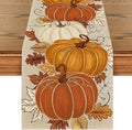 Artoid Mode 210 GSM Fall Table Runner 13x120 Inch Home Party Decor | Orange by ArtoidMode