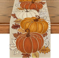Artoid Mode 210 GSM Fall Table Runner 13x90 Inch Home Party Decor | Orange by ArtoidMode