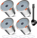 Reusable k Cups for keurig 2.0 1.0, Universal stainless steel Refillable k Cups by NOALTO
