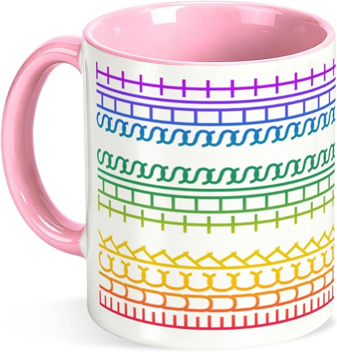 F This S Secret Hidden Message Coffee Mug, 11OZ Ceramic Pink Cup | Funny Coffee by YKSINX