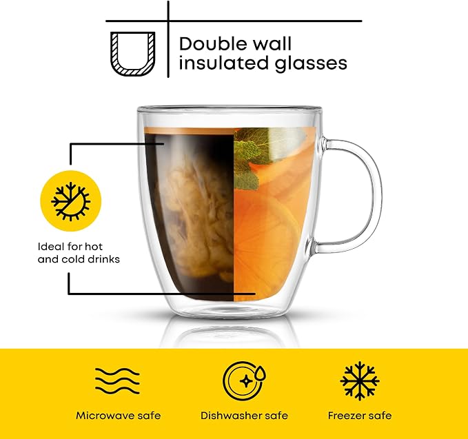 JoyJolt Savor Double Wall Insulated Glasses - Image 2