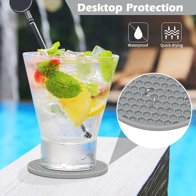 Silicone Coaster Set of 16 - Image 2