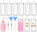 Maucircol 20 Oz Acrylic Snowglobe Tumbler Including DIY Kit, 9 Pack Pre-Drilled by Maucircol
