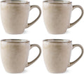 GBHOME Ceramic Coffee Mugs Set of 4, 12oz Stoneware Coffee Mugs Set by GBhome