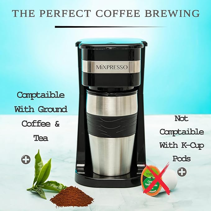 Mixpresso Single Serve & Single Cup Coffee Maker - Image 4