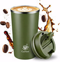 17oz Travel Coffee Mug, Leakproof Vacuum Coffee Cup Insulated Tumbler | 304 by Unknown