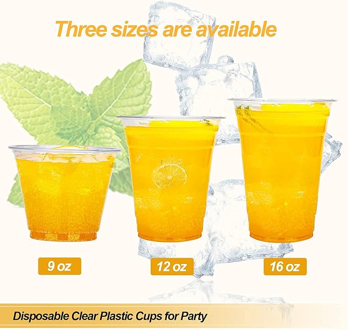 TashiBox plastic cups, smoothie cup - Image 3