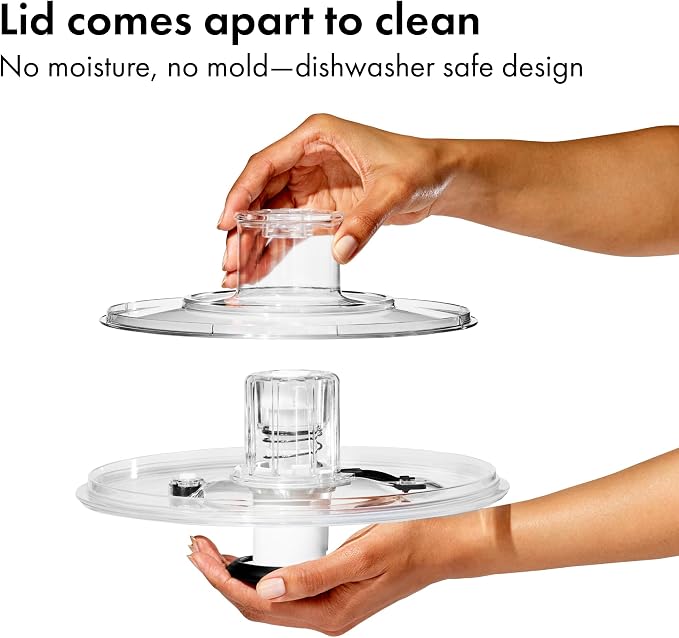 OXO Good Grips Small Salad & Herb Spinner, Vegetable Washer - Image 6