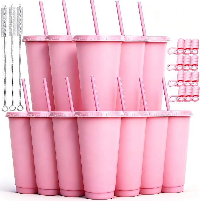 24 oz Reusable Plastic Cups, Custom Cups by Alohastarttg