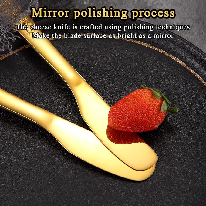 Homquen Stainless Steel Butter Knife, Butter Spreader, Butter Spreader Knife - Image 7