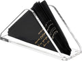 Acrylic Standing Triangle Paper Napkin Holder by DINGHUO