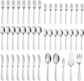 LIANYU 65-Piece Heavy Duty Silverware Set by LIANYU