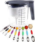 19-Piece Magnetic Measuring Cups and Spoons Set by Recogwood