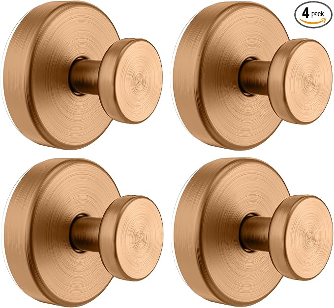Suction Cup Hooks for Shower, No Drill Towel Hooks for Bathroom | Shower Hooks by HviisoMakeYourHomeTidyNow