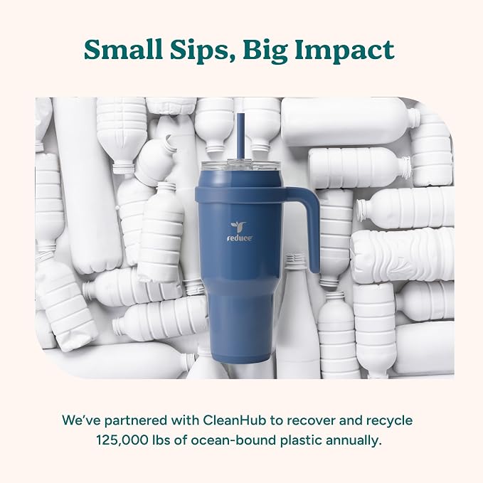 Reduce 40 oz Stainless Steel Tumbler - Image 8