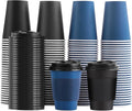 SIUQ 100 Pack 12 oz Coffee Cups by SIUQ
