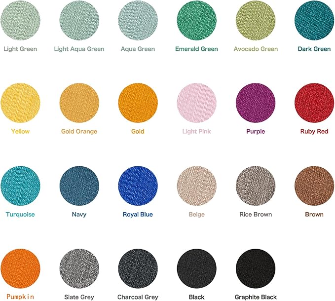 BALCONY & FALCON Round Tablecloth Washable Wrinkle Resistant and Water Proof Table Cloth Decorative Linen Fabric Tablecloths for Dining Parties Kitchen Wedding and Outdoor Use (Gray, 70" Round)