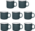 Set of 8 Ceramic Campfire Mugs – 15 Oz, Camping – Customizable by GiftsbyDesign