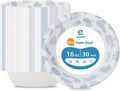 30 Pack Paper Bowls, 16 Oz Disposable Soup Bowl, Heavy Duty Printed Disposable by Unknown