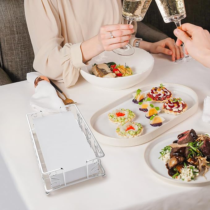 Stainless Steel Napkin Holder for Table, Kitchen Countertop, Dinner Table - Image 5
