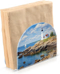 Napkin Holder, Lighthouse on Beach Napkin Holder by WELLDAY