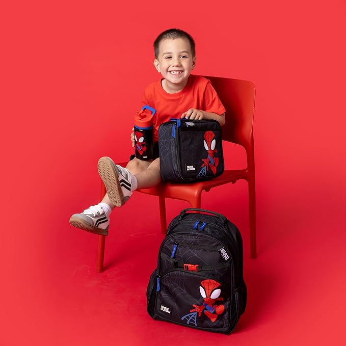 Simple Modern Marvel Spidey Kids Water Bottle & Toddler Cup | 14oz | Insulated - Image 2