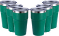 MEWAY 16oz Tumbler Double Wall Vacuum Insulated Travel Mug Bulk, Stainless by MEWAY