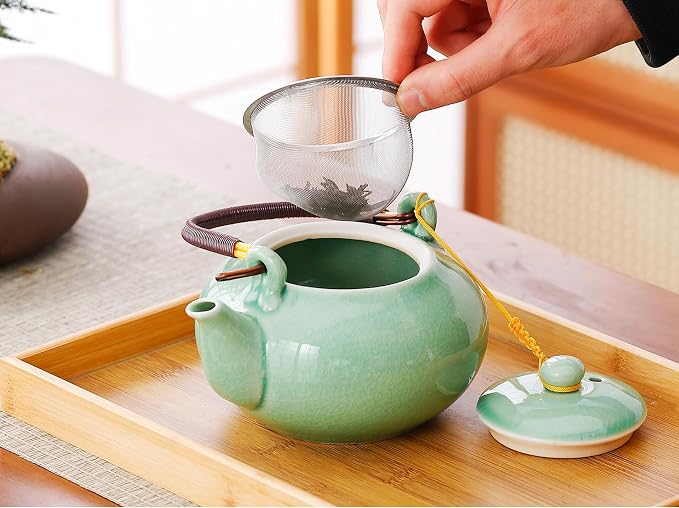 Japanese Tea Set for Adults, Japanese Gongfu Tea Set - Image 8