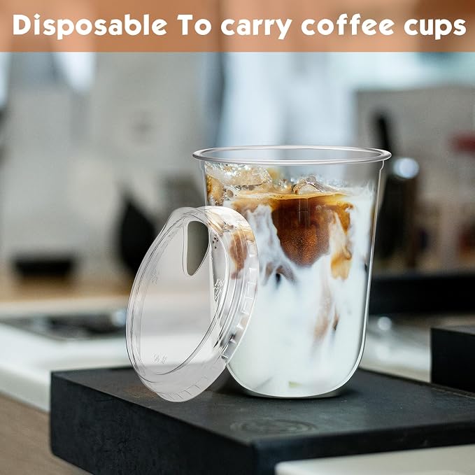 Baderke Clear Plastic Cups - Image 6