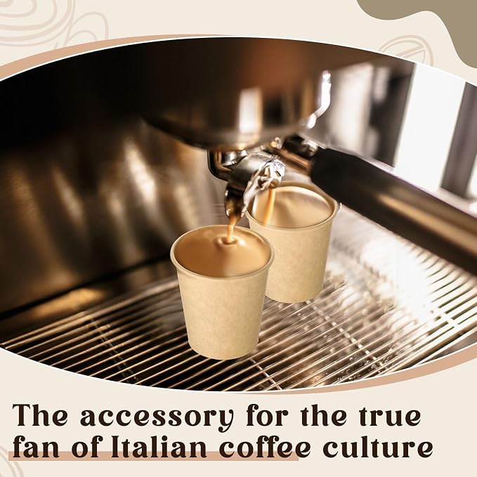 300 Pack 3oz Mini Coffee Cups Disposable Paper Cups Hot or Cold Beverage Cup - Image 4