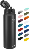 Fanhaw 40 oz Insulated Stainless Steel Water Bottle by FANHAW