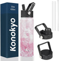 Konokyo 22 oz Insulated Stainless Steel Water Bottle by Konokyo