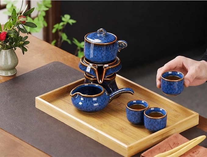 Chinese Tea Set, Japanese Gongfu Tea Set, Teapot Set - Image 9
