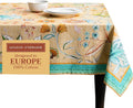 Maison d' Hermine Table Cloth Rectangle Table 100% Cotton 70 x 108 Inches Tablecloth Reusable Decorative for Dining Room Farmhouse Home Valentines Day Decorations Spring Summer - Luxury Loft - Peach