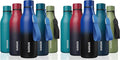 BJPKPK Insulated Water Bottle, 18 oz Stainless Steel | Leak Proof | Blue Black by BJPKPK