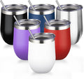 12oz/6 Pack Stainless Steel Wine Tumbler by GUDEMAO