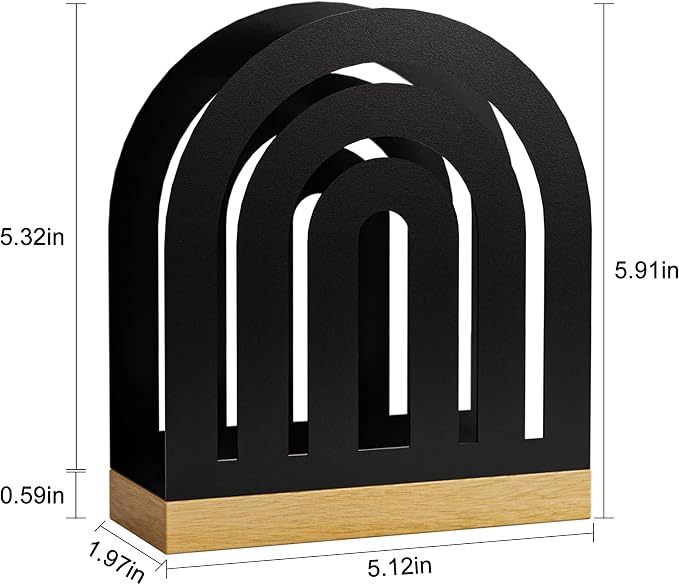 Metal Napkin Holder for Table - Image 3