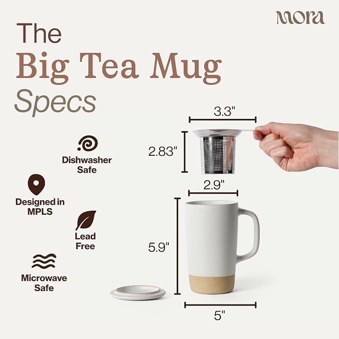 Mora Ceramics Large Tea Mug - Image 2