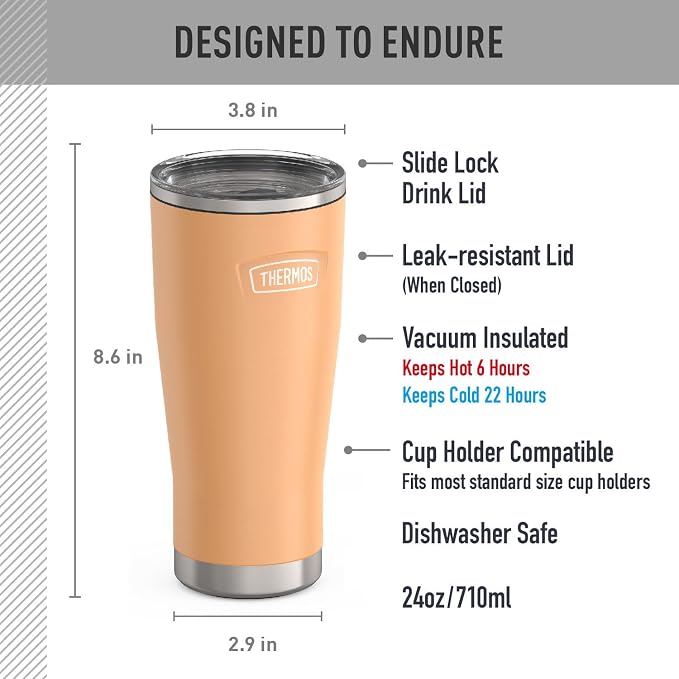 THERMOS Icon Series 24oz Stainless Steel Tumbler - Image 7