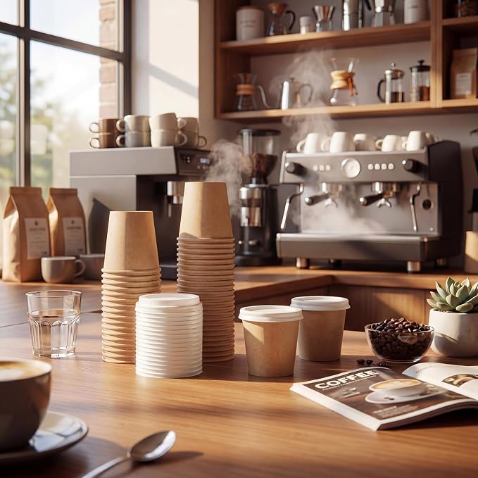 100 Sets 2 oz Disposable Espresso Cup - Image 4