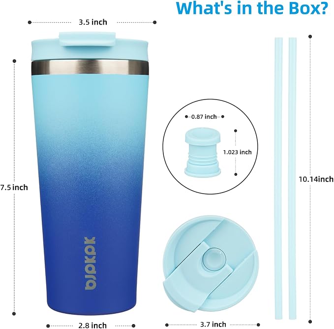 BJPKPK 22 oz Coffee Tumbler - Image 2