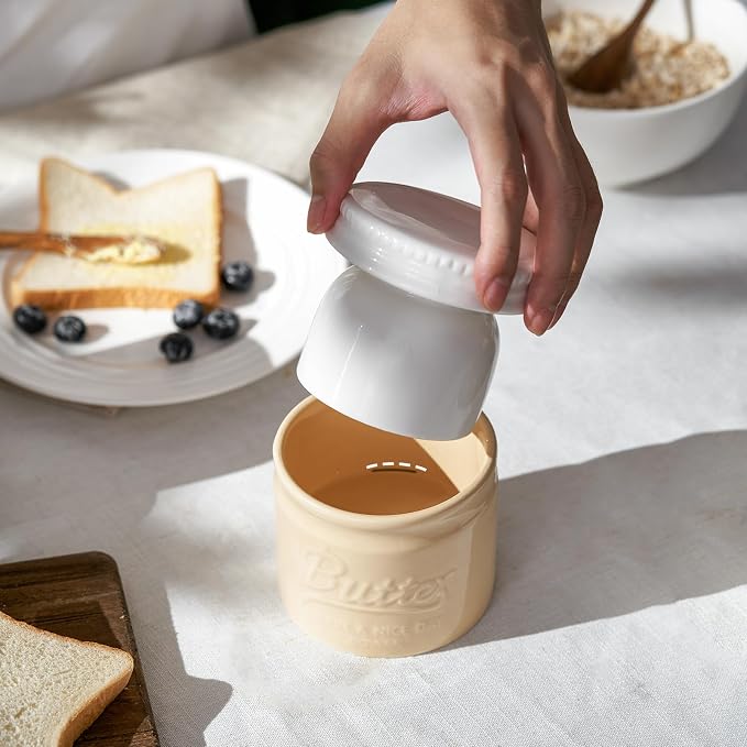 DOWAN Butter Dish, French Butter Crock - Image 6