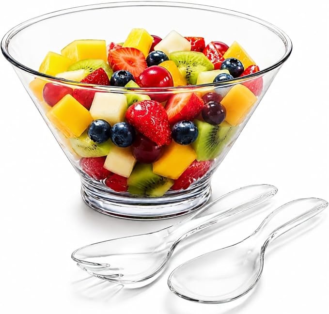 Covzoe 108 Oz Large Acrylic Serving Bowl by Covzoe