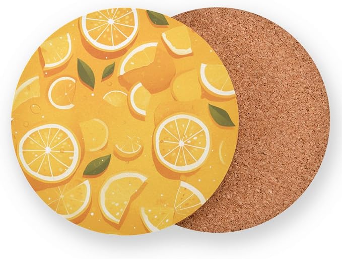 Slice Citrus 4 Piecing Set Coasters - Image 2