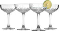 Pasabahce Coupe Cocktail Glasses Set Of 4 by Unknown