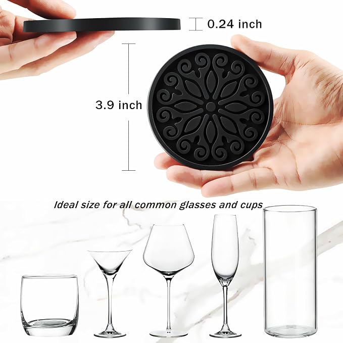 Coasters for Drinks, Silicone - Image 2