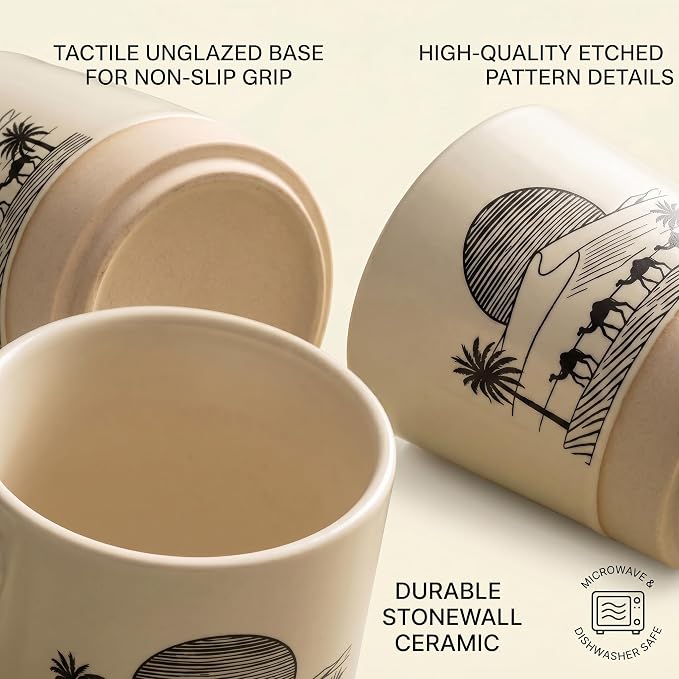 7oz Ceramic Mug Cups with DIY Canvas - Image 5