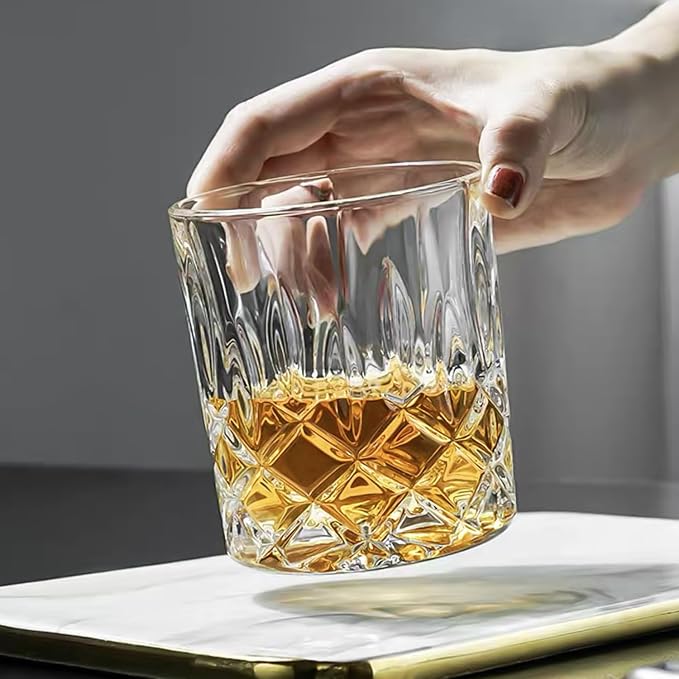 Whiskey Glasses Set of 6, 11 oz Old Fashioned Rocks Glasses | Dishwasher-safe - Image 6