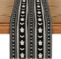 Artoid Mode 210 GSM Halloween Table Runner 13x72 Inch Home Party Decor | Black by ArtoidMode